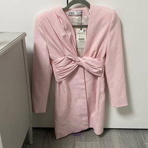 Zara pink blazer dress, never worn